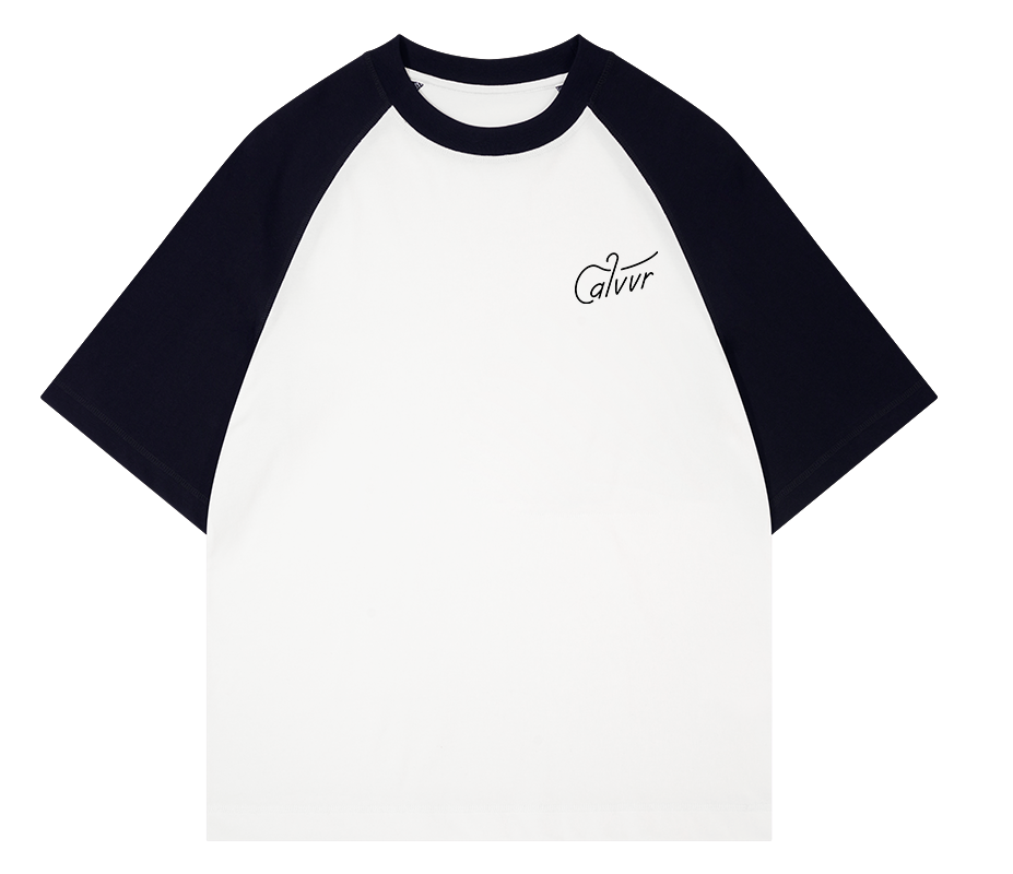 Raglan sleeve two toned T-Shirt